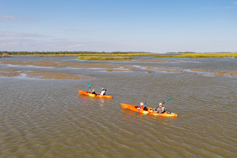 Charleston Excursión en kayak por el río FollyKayak individual sentado