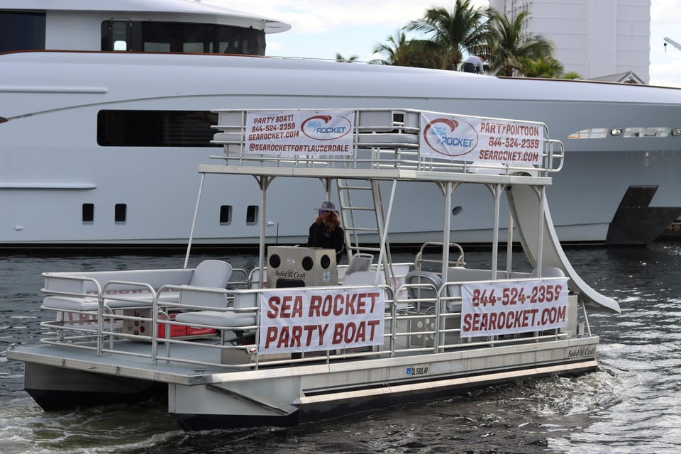 Private Double Decker Party Pontoon Rental