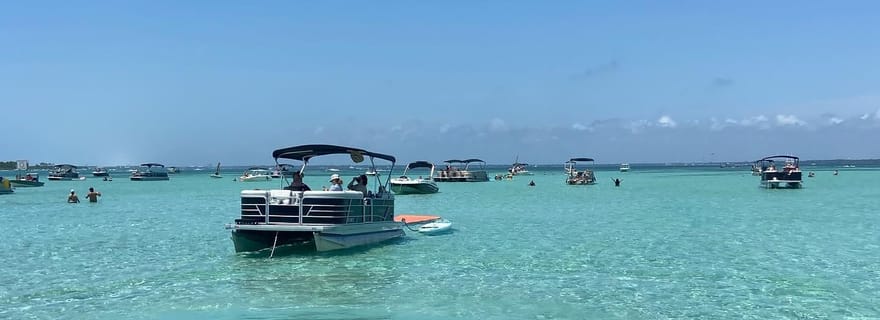 Fort Walton Beach : Location d'un ponton de 24 pieds - 12 passagers