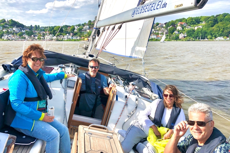 Authentic sailingtrip "towards Blankenese", Hamburg/Elbe Guided Tour in Deutsch