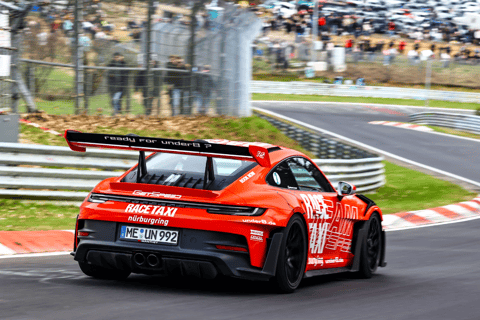 Nürburgring Nordschleife: Andrepilot i en Porsche 911 GT3 RS