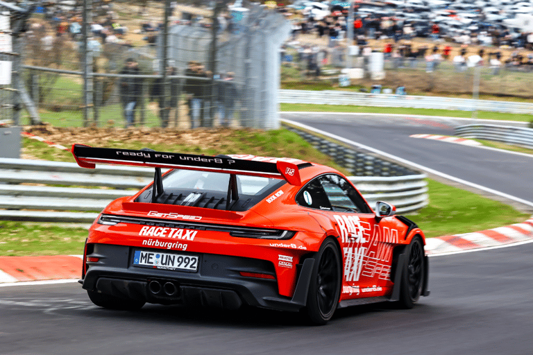 Nürburgring Nordschleife: Copiloto em um Porsche 911 GT3 RSNürburgring Nordschleife: co-piloto em um Porsche 911 GT3 RS