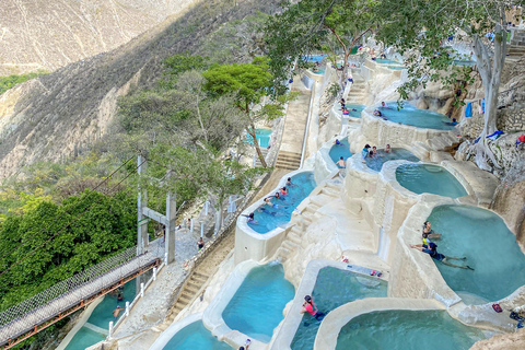 From CDMX: small group tour to the Tolantongo Caves. Private tour