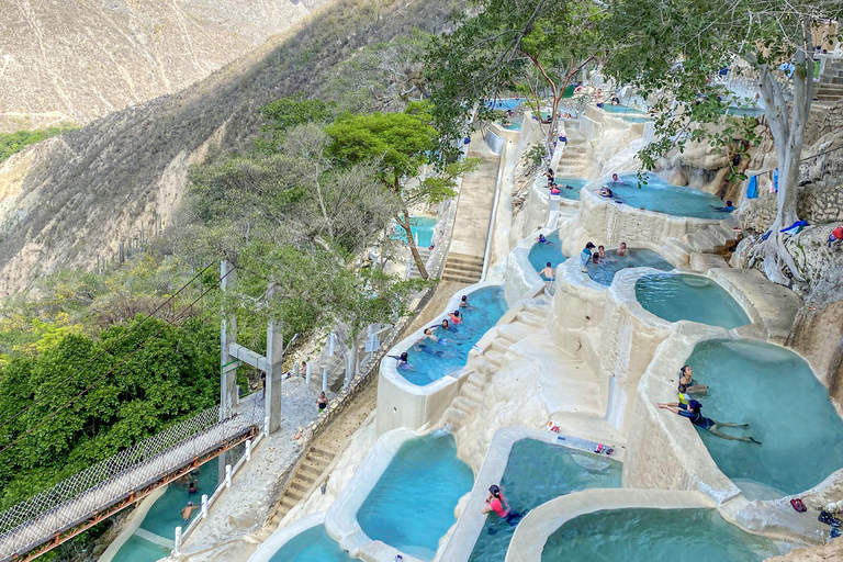 From CDMX: small group tour to the Tolantongo Caves. Private tour