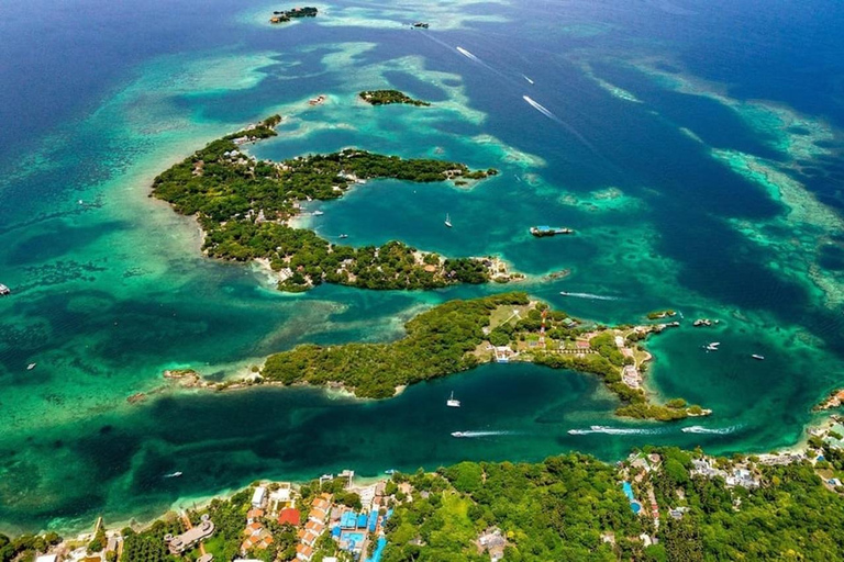 Carthagène : excursion de 4 îles + Plancton + DéjeunerCarthagène : excursion d'une journée sur 4 îles + Plancton + Déjeuner