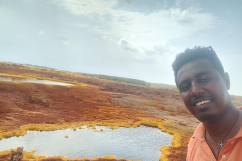 Danakil depression -Dallol-Ertale volcano-Afar Ethiopia Tour