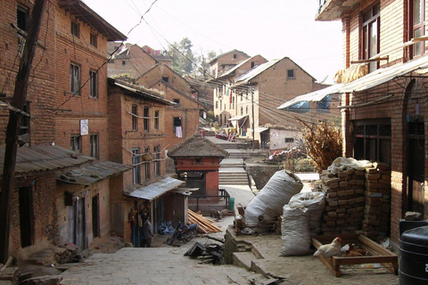 Katmandu: Bungmati Village Tour med matlagning och träsnideri