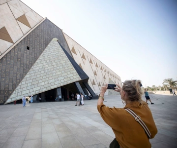 Grand Egyptian Museum, Pyramids, Sphinx & Authentic Lunch