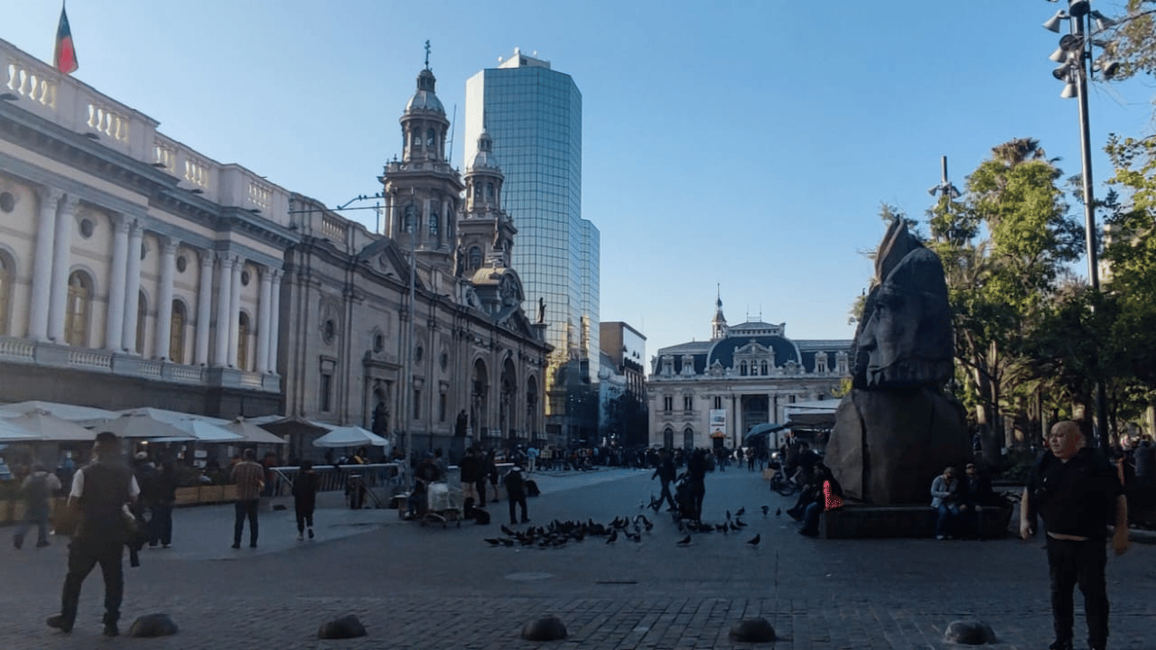 Santiago: Private Stadtführung zu Fuß, wie ein Einheimischer!