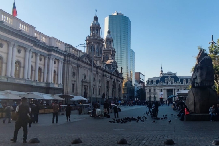 Santiago: Tour de la ciudad a pie, ¡como un lugareño!