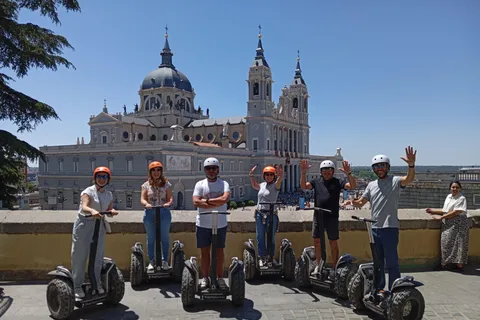 Tour particular de Segway em Madrid. Parque do Retiro - Centro Histórico