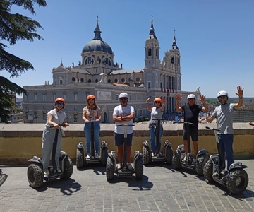 Madrid Private Segway tour. Retiro Park - Centro Historico