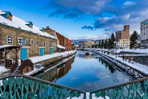 Sapporo: Hill of the Buddha, Otaru Canal&Mt. Tengu Panoramas