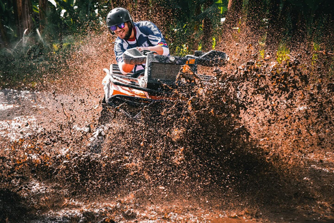 Ubud: 350CC ATV Adventure with Blangsinga Glass Bridge Tour 350CC Tandem ATV Ride + Blangsinga Glass Bridge Tour
