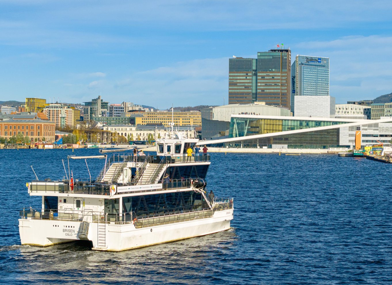 Oslo: Live guidet Oslofjord Cruise med lydløs elektrisk båd