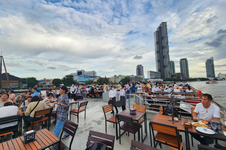 Bangkok : Cabaret Calypso et dîner-croisière avec transfert à l'hôtelCircuit avec point de rencontre