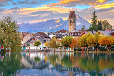 Conductor privado todo el día desde Interlaken&gt;Thun, Spiez, Lago