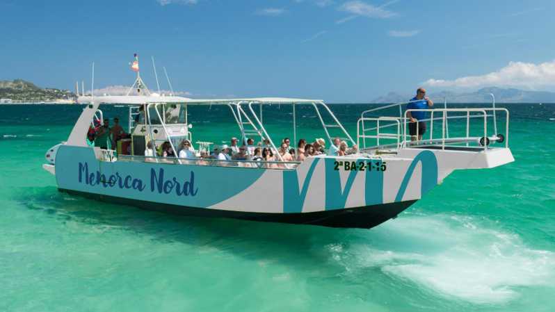 From Fornells: North Coast Beaches Cruise with Swim Stops