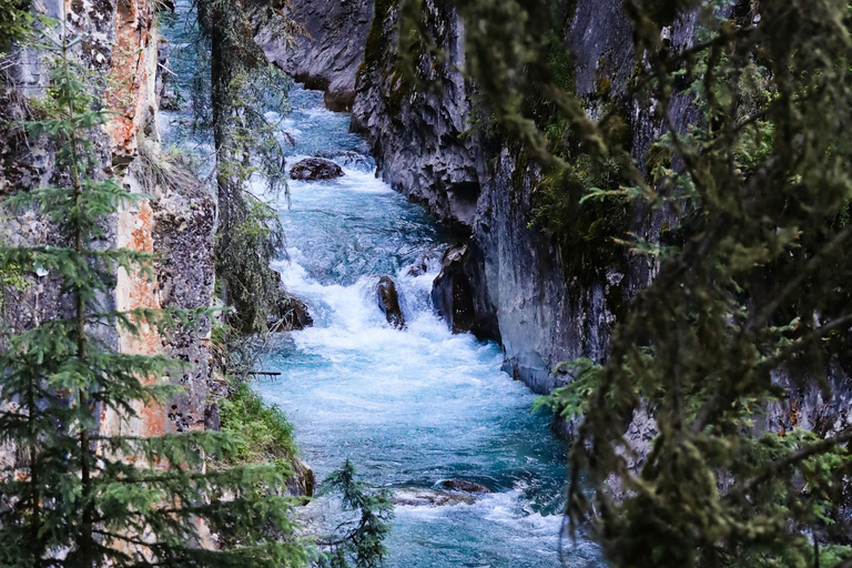 Calgary : Visite du lac Louise, du lac Moraine et du canyon Johnston