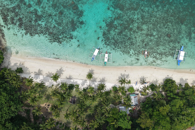 From Puerto Princesa: Port Barton Island Hopping Tour