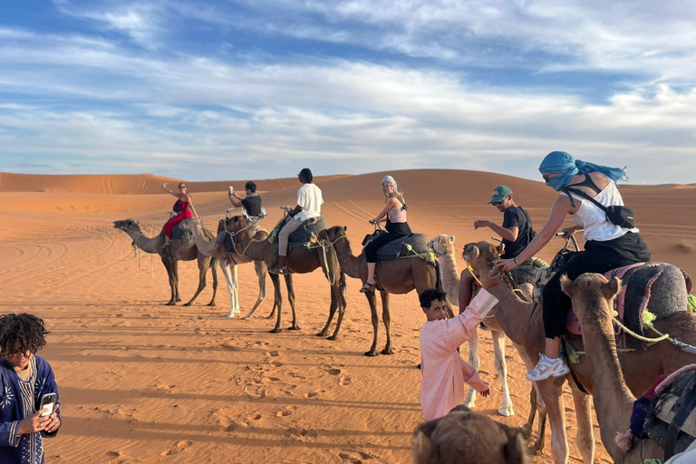 Marrakesh: Sahara Desert Tour From Marrakech 3D2N & Glamping Private Luxury Tour
