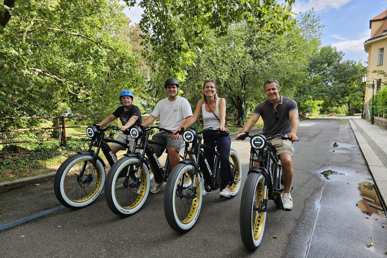 Prague Viewpoints & Historical Ebike Tour 4 Hours: Group E-Bike Tour