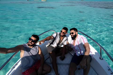 Boottocht naar Bayada of Abu Tair met lunch en leuke activiteitenBoat trip to Bayada or Abu Tair with lunch &amp; fun activities