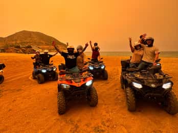 Ag. Pelagia : Circuit en quad dans la nature et visite du village