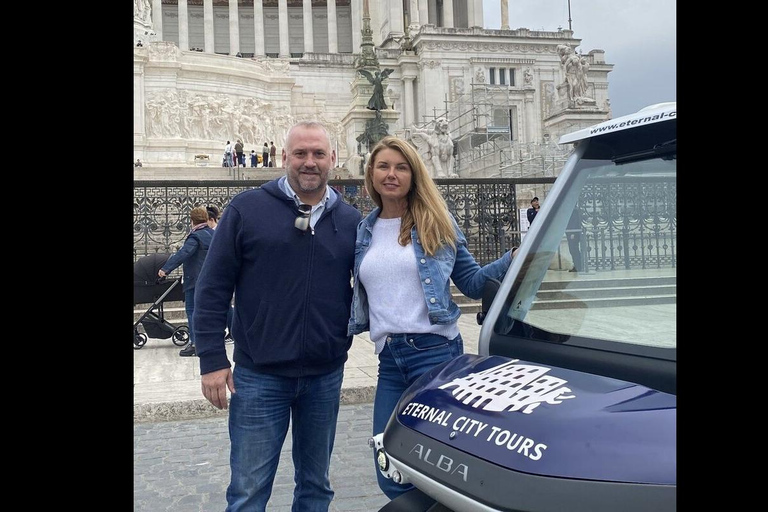 Rome in a Day: Private Golf Cart & Vatican Muesum experience