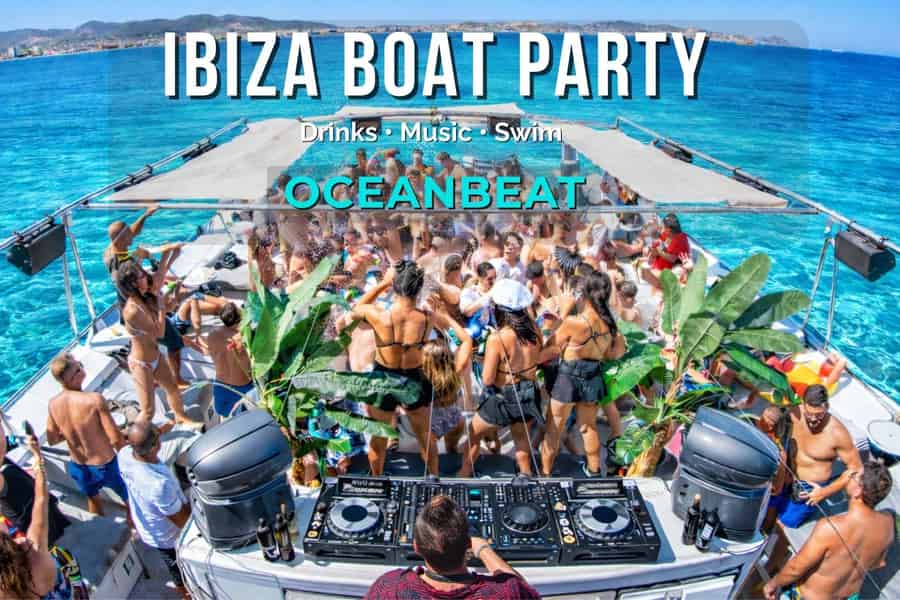 Ibiza: VIP-Katamaran-Bootsparty mit Barbecue und Drinks. Foto: GetYourGuide