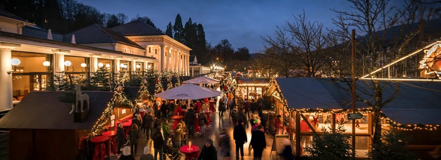 Baden-Baden : visite guidée de la ville et du marché de Noël