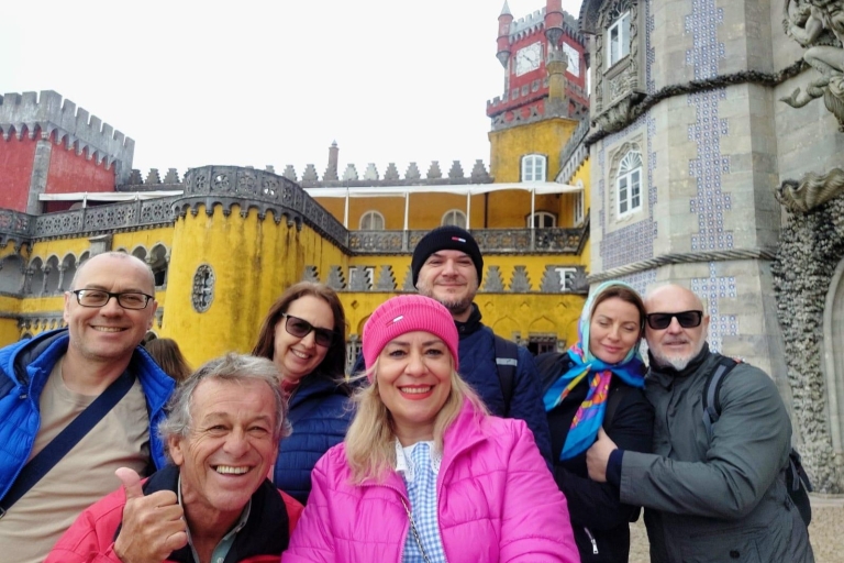 De Lisbonne: excursion d'une journée à Sintra, au palais de Pena et à Cascais