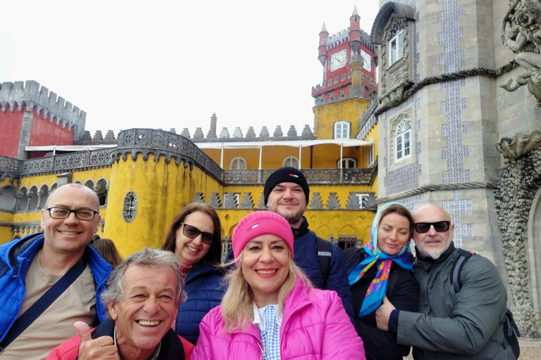 De Lisbonne: excursion d'une journée à Sintra, au palais de Pena et à Cascais