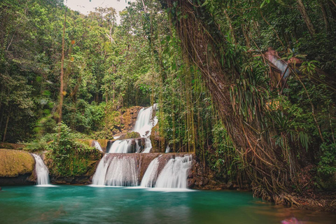 Black River Safari, Ys Falls en Appleton Estate Rum TourVan Negril