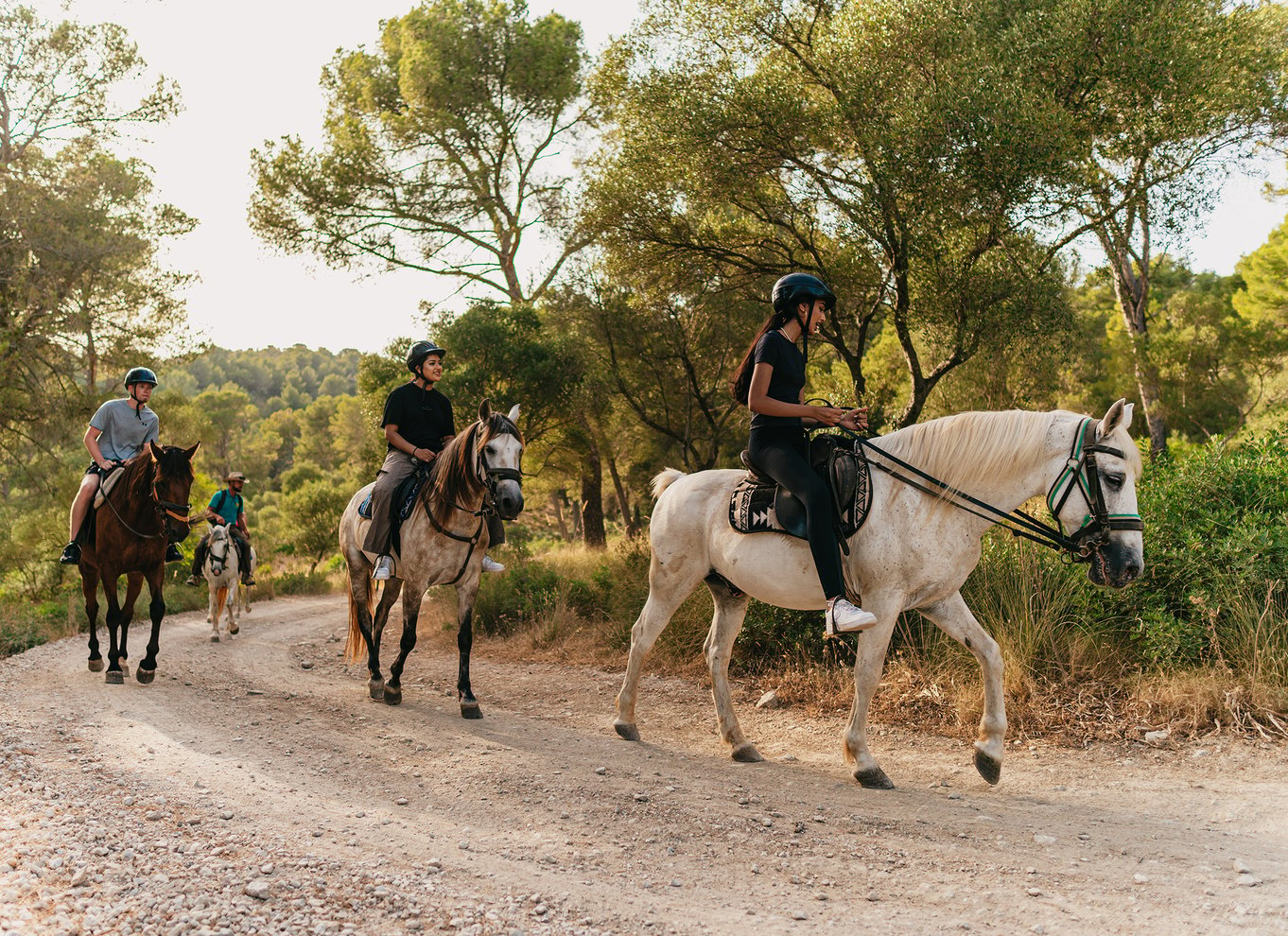 Mallorca: Oplevelse på hesteryg med mulighed for mad