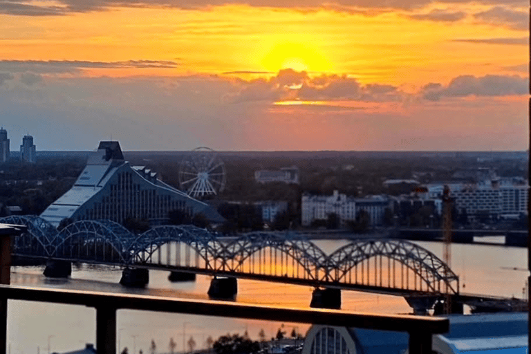 Riga: Vistas panorámicas y tour gastronómico por el Mercado Central