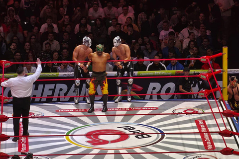 Mexico City: Lucha Libre Night with Hotel Pickup & Mask.