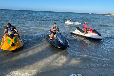 Montego Bay: Private Parasailing and Jet Ski Adventure