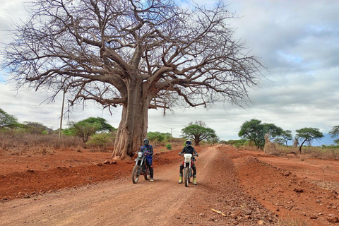 Diani: 3 Days Dirt-Bike Tour, Rukinga Conservancy with Hike Diani: Epic Dirt Bike Tour to Rukinga Conservancy
