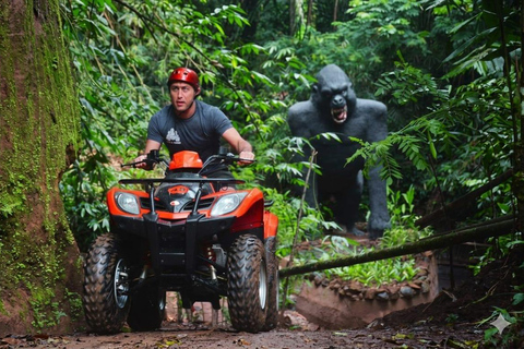 Ubud: Cave ATV, Lazy River Tubing & Zipline in Rice Terrace River Tubing only - No Other Activities