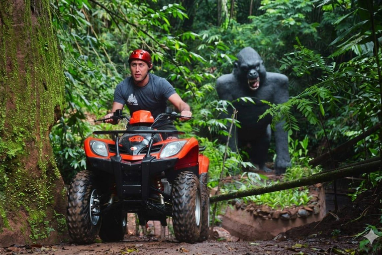 Ubud: Cave ATV, Lazy River Tubing & Zipline in Rice Terrace River Tubing only - No Other Activities