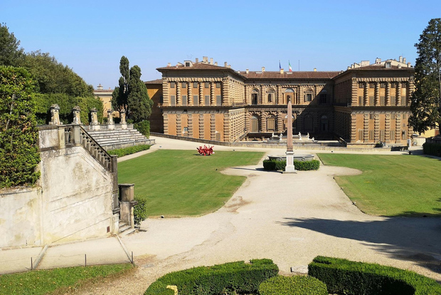 Florence : visite guidée du jardin de Boboli et palais Pitti en option