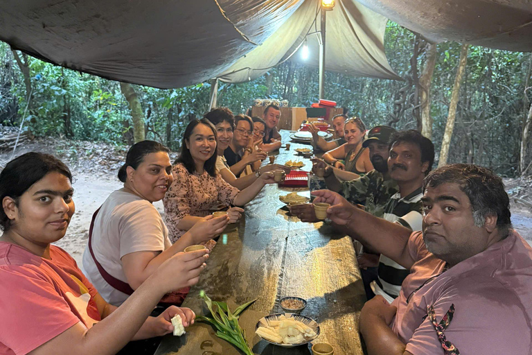 HCM: Explore Cu Chi Tunnels, Shooting, Tasting Steam Cassava Standard Group Tour (Max 25 peoples)