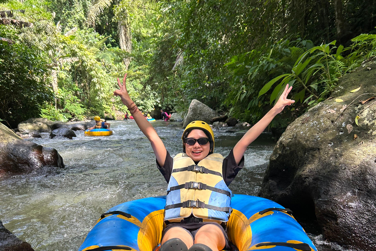 Ubud : Hidden Jungle River Tubing Adventure With Lunch Tubing Adventure with Lunch & Hotel Pickup
