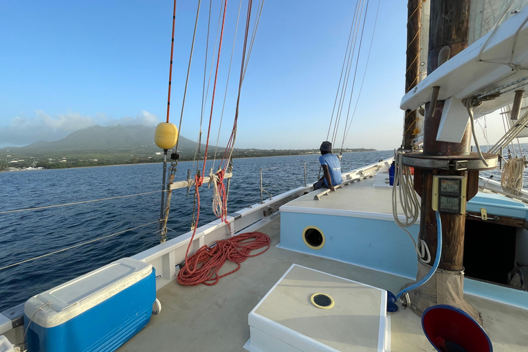 St. Kitts and Nevis: Schooner Alexander Hamilton Sailing …