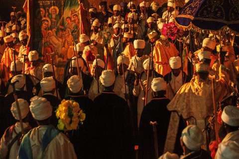 Z Addis Abeby: 4-dniowa wycieczka świąteczna do Lalibeli.Z Addis Abeby: świąteczna wycieczka do Lalibeli.