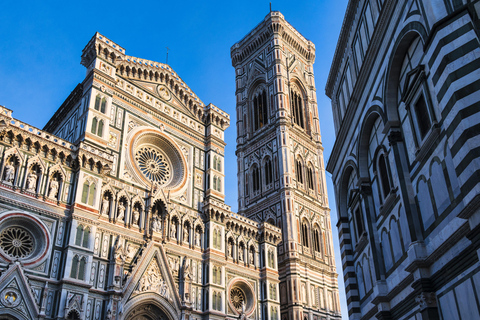 Florence: Duomo Area Tour with Giotto's Tower Climb Ticket French Tour