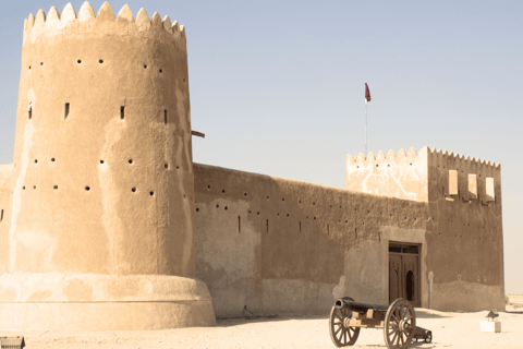 From Doha: Private Al Jassasiya, Zubarah & Purple Island. Private Tour