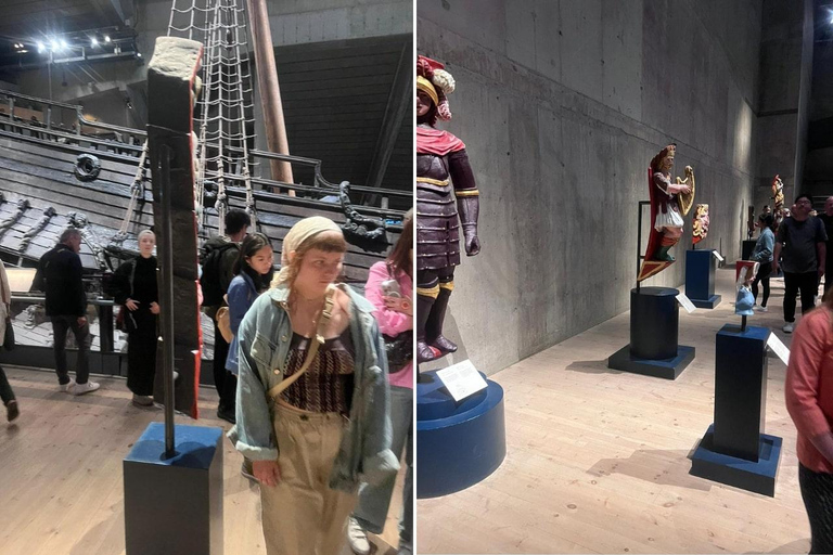Estocolmo: Museo Vasa, Vrak y tour guiado en barco por los canalesEstocolmo: Museo Vasa, Vrak y tour en barco por los canales con guía