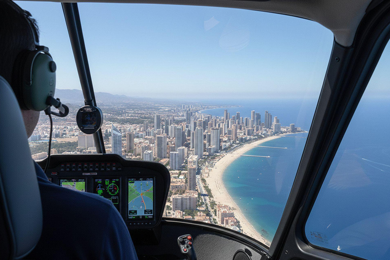 Alicante: Helicopter flight over the Costa Blanca Alicante: Helicopter flight along the Costa Blanca